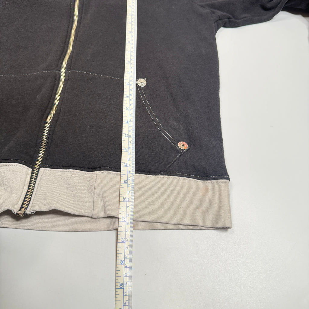 Y2K True Religion Buddah Full Zip Hoodie M/L