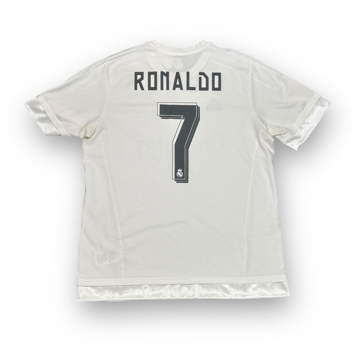 2015 Adidas Real Madrid Ronaldo Home Jersey XL