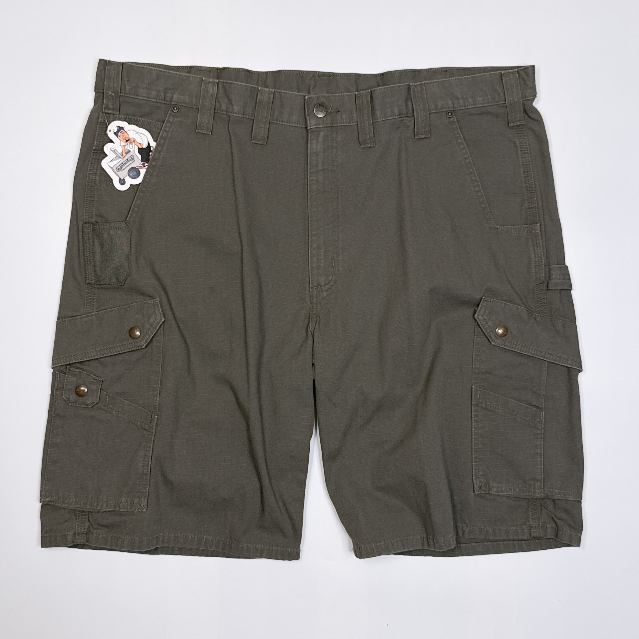 Carhartt Rigstop Cargo Shorts 44" Moss
