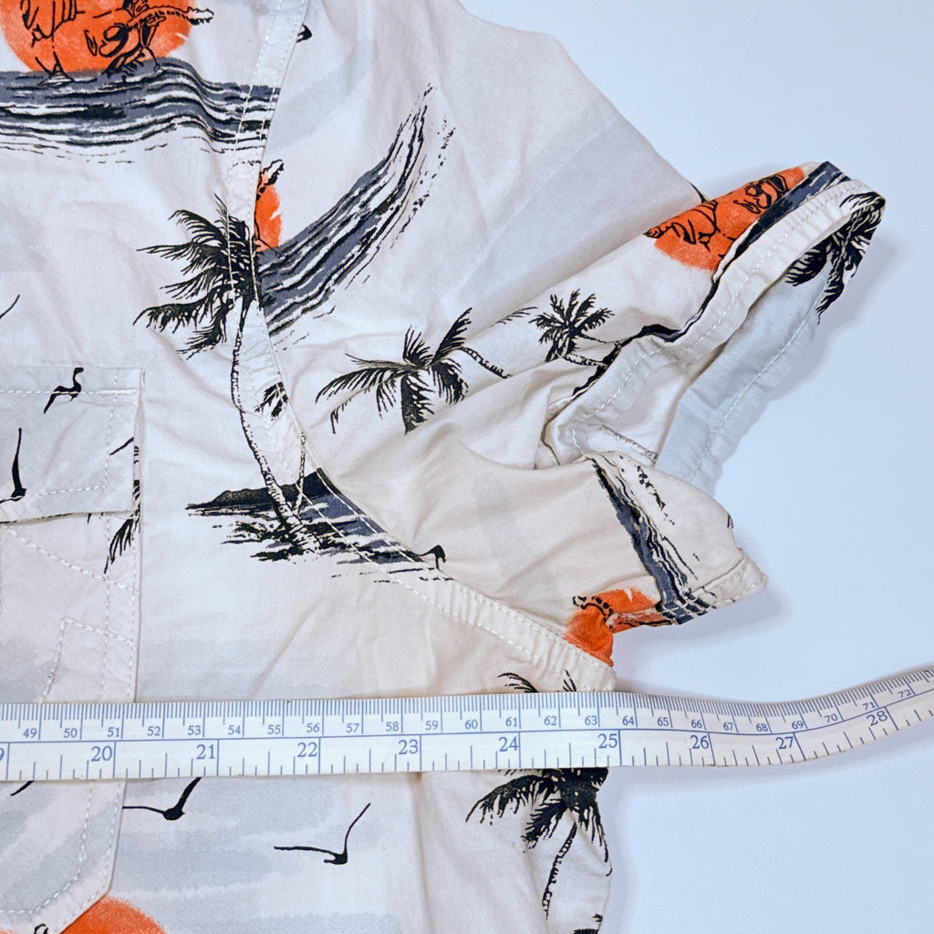 True Religion Tropical Button Up XL/L