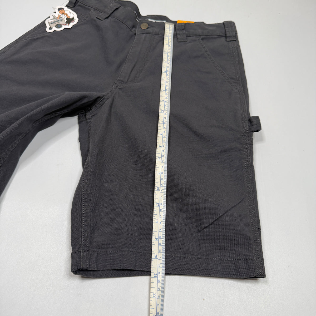 NWT Carhartt Rugged Flex Canvas Utility Shorts 32" Shadow
