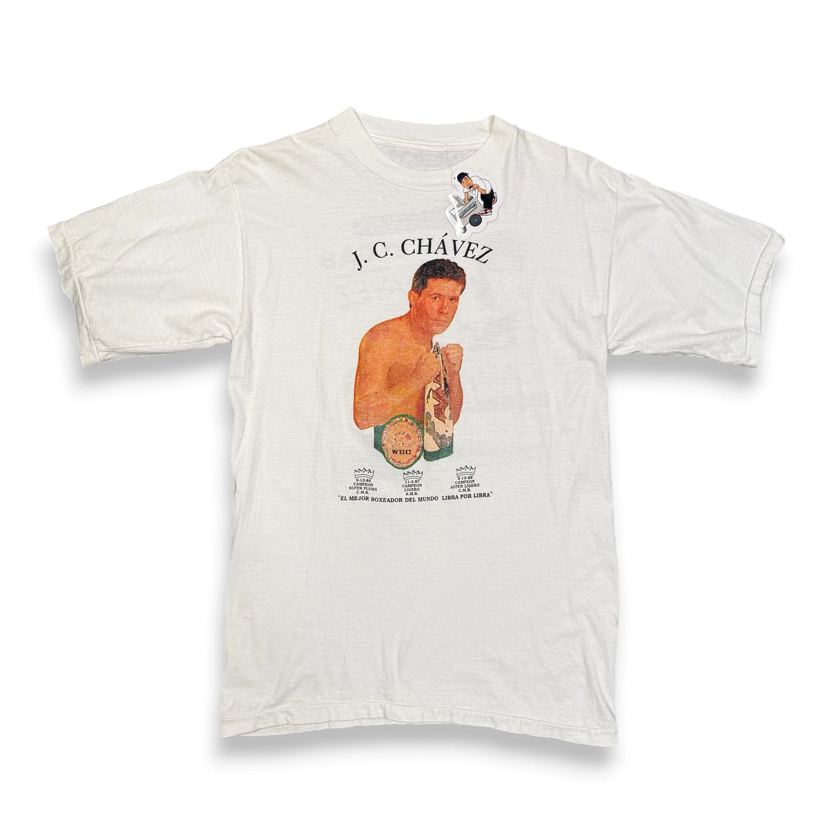 VTG 1992 Julio Ceasar Chaves vs HEctor Camacho T Shirt M