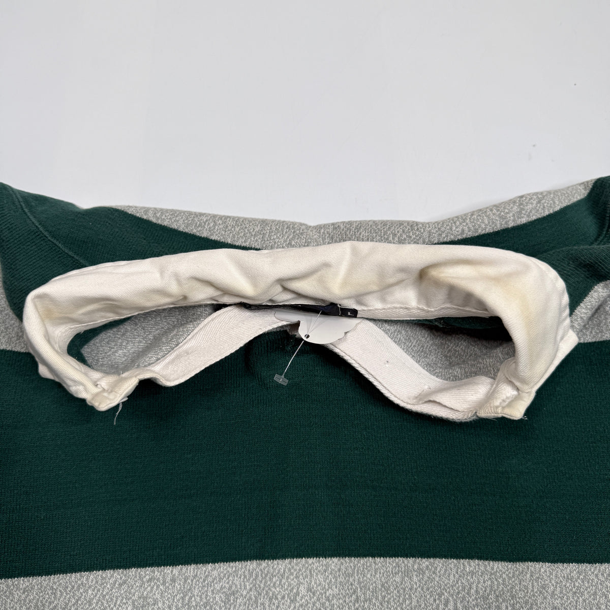 VTG Polo Ralph Lauren Colorblock Striped Rugby Polo L