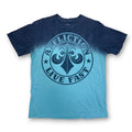 Affliction Live Fast Distressed Tie Dye T Shirt L
