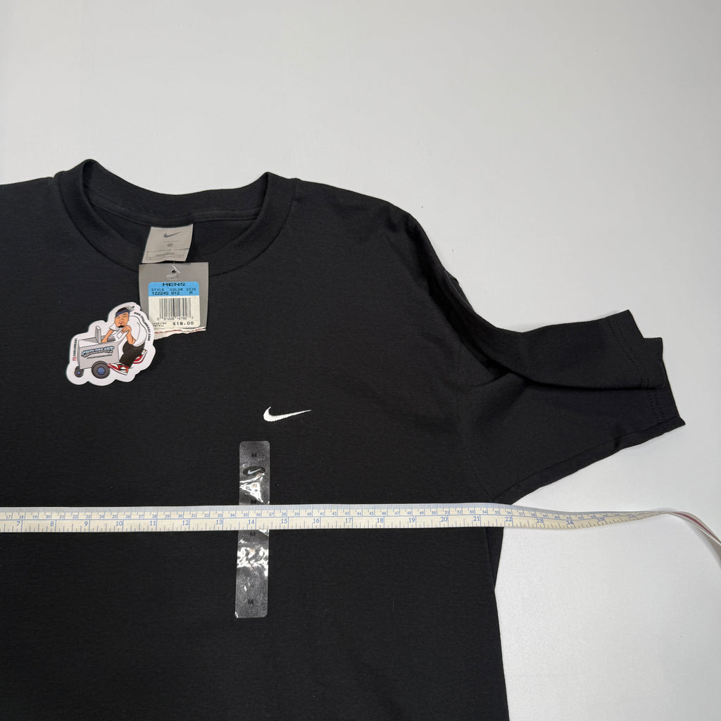 NWT Y2K Nike Mini Swoosh T Shirt L Black