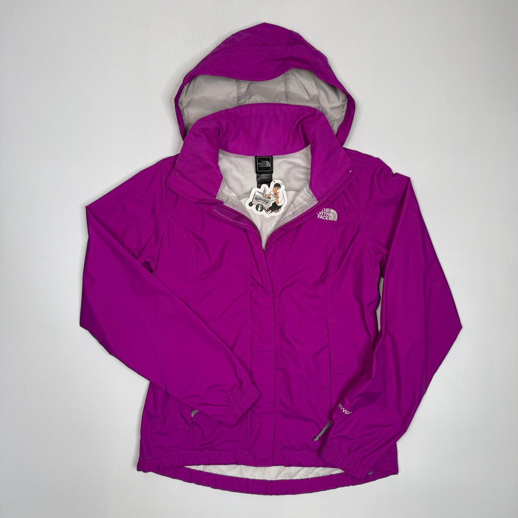 North Face Hyvent Magenta Rain Windbreaker Jacket XS Wmn