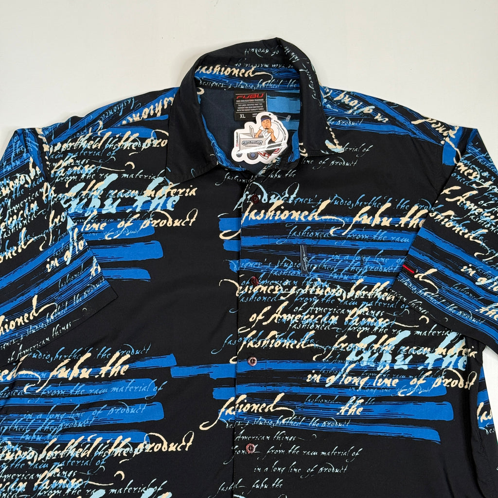 Y2K Fubu Fashion Button Up XL