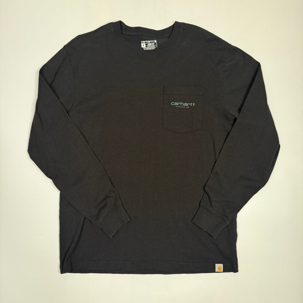 Carhartt Loose Fit Heavyweight Pocket L/S T Shirt M