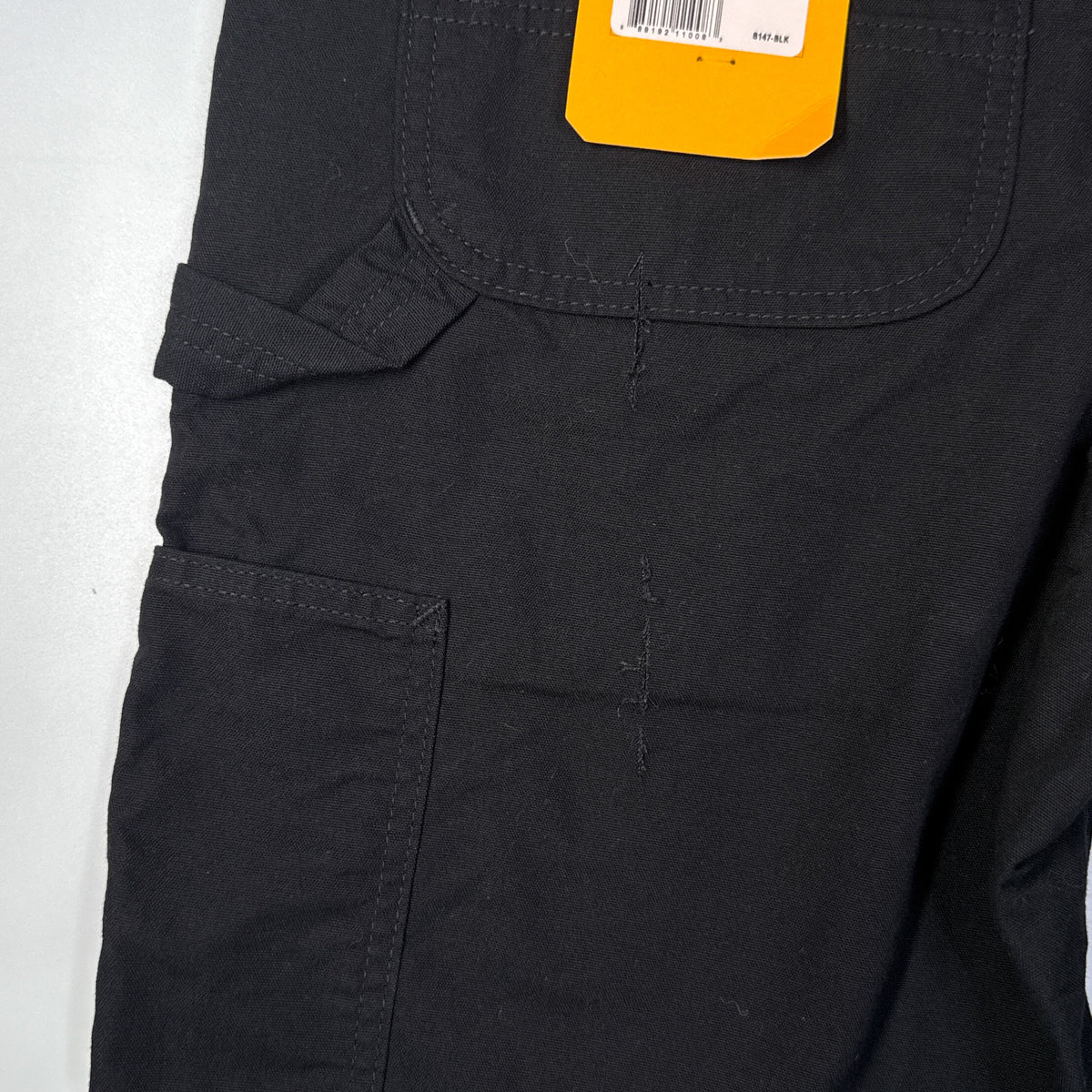 NWT Carhartt Canvas Utility Work Shorts 31" Black