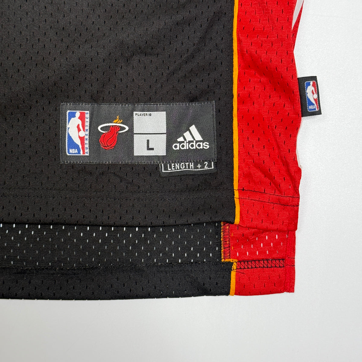 Adidas Miami Heat Wade Basketball Jersey L
