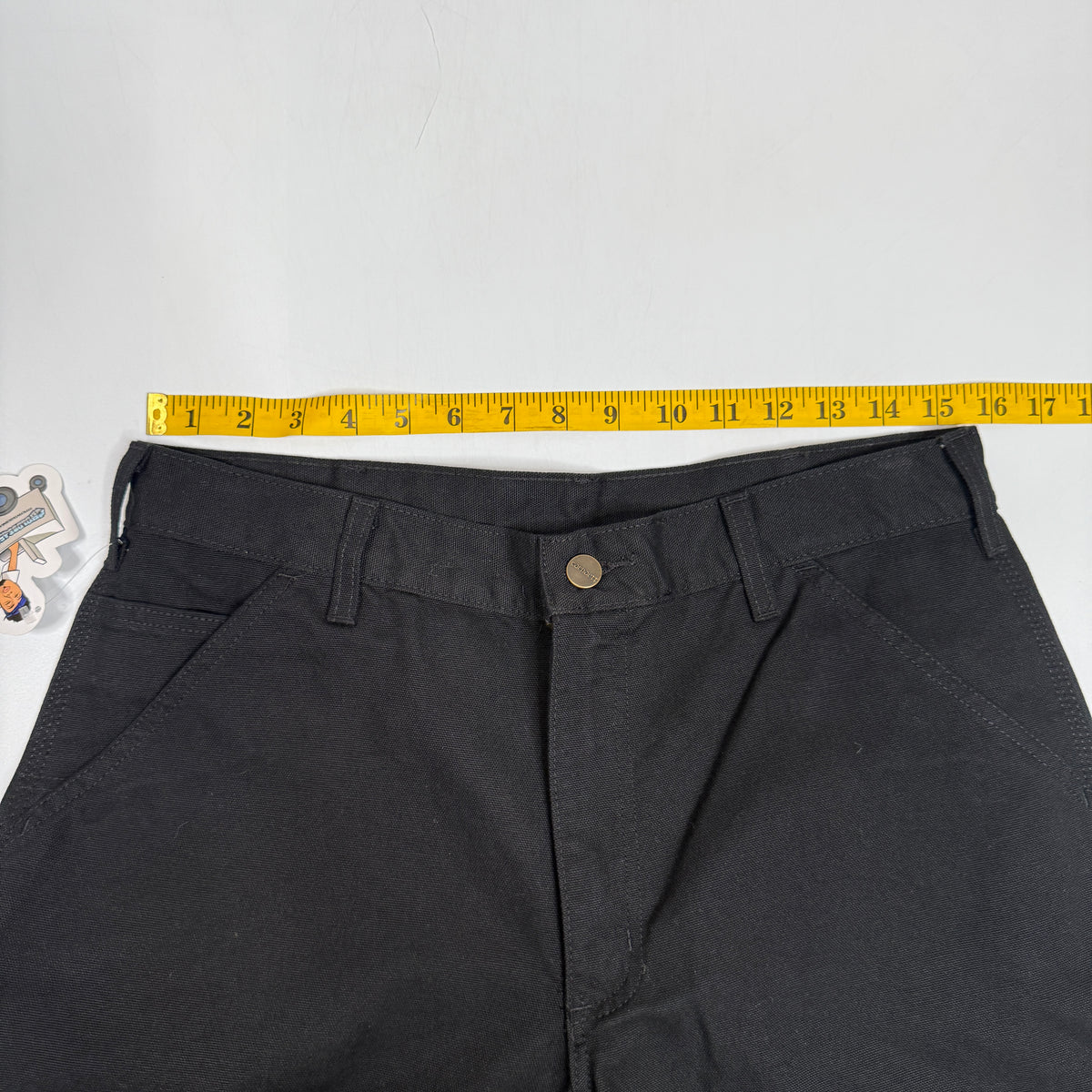 NWT Carhartt Relaxed Straight Duck Pants 32" Black