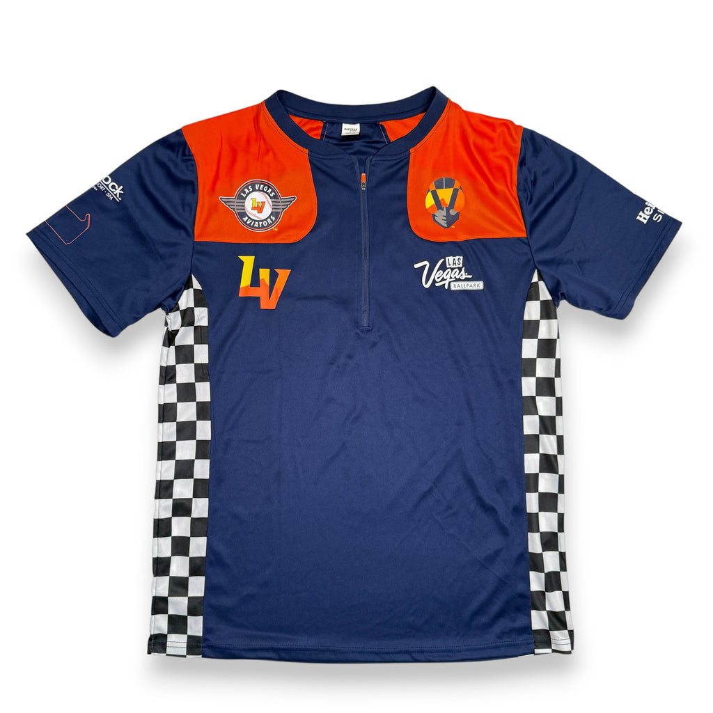 Las Vegas Aviators Half Zip Baseball Promo Jersey L