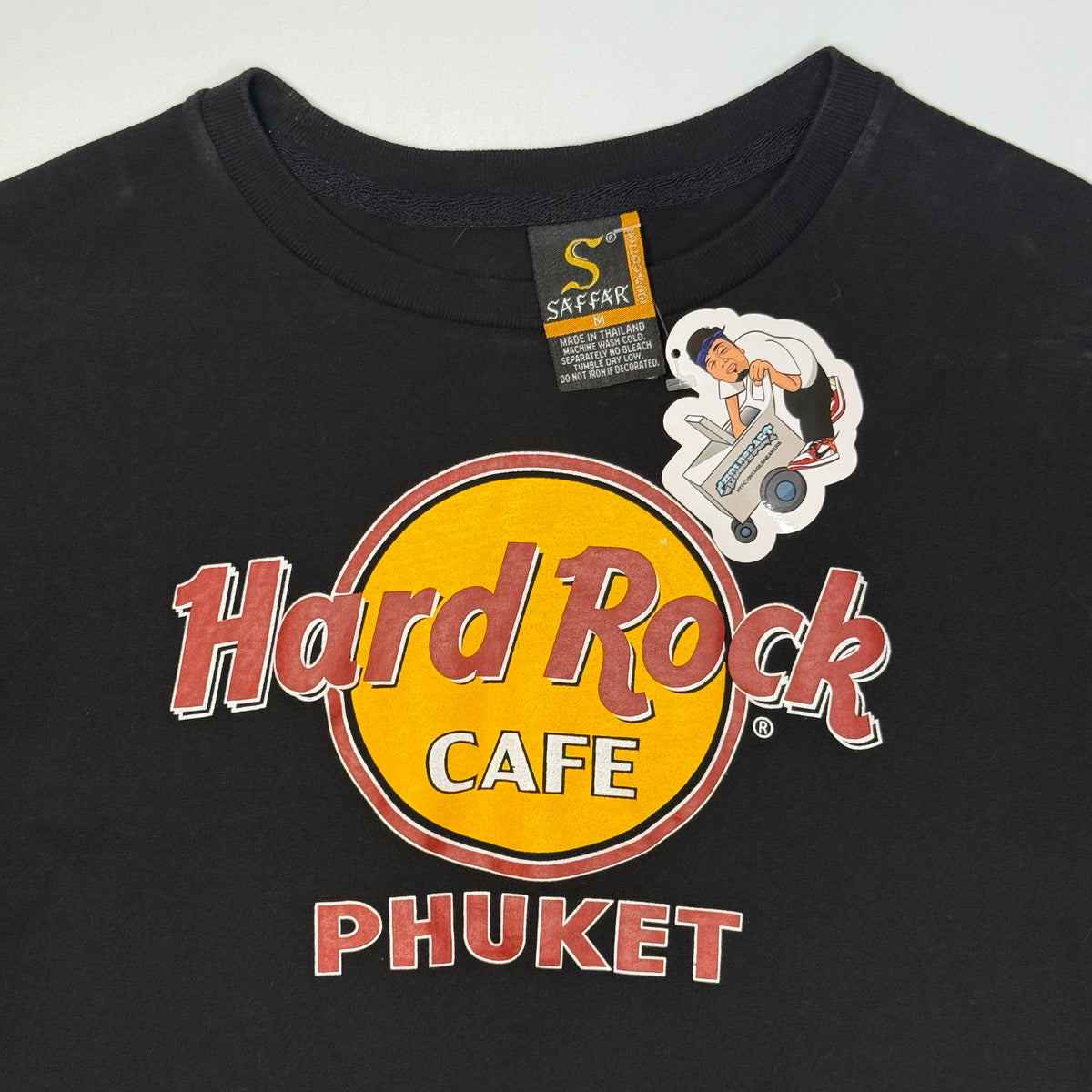 Y2K Hard Rock Phuket  T Shirt S Black