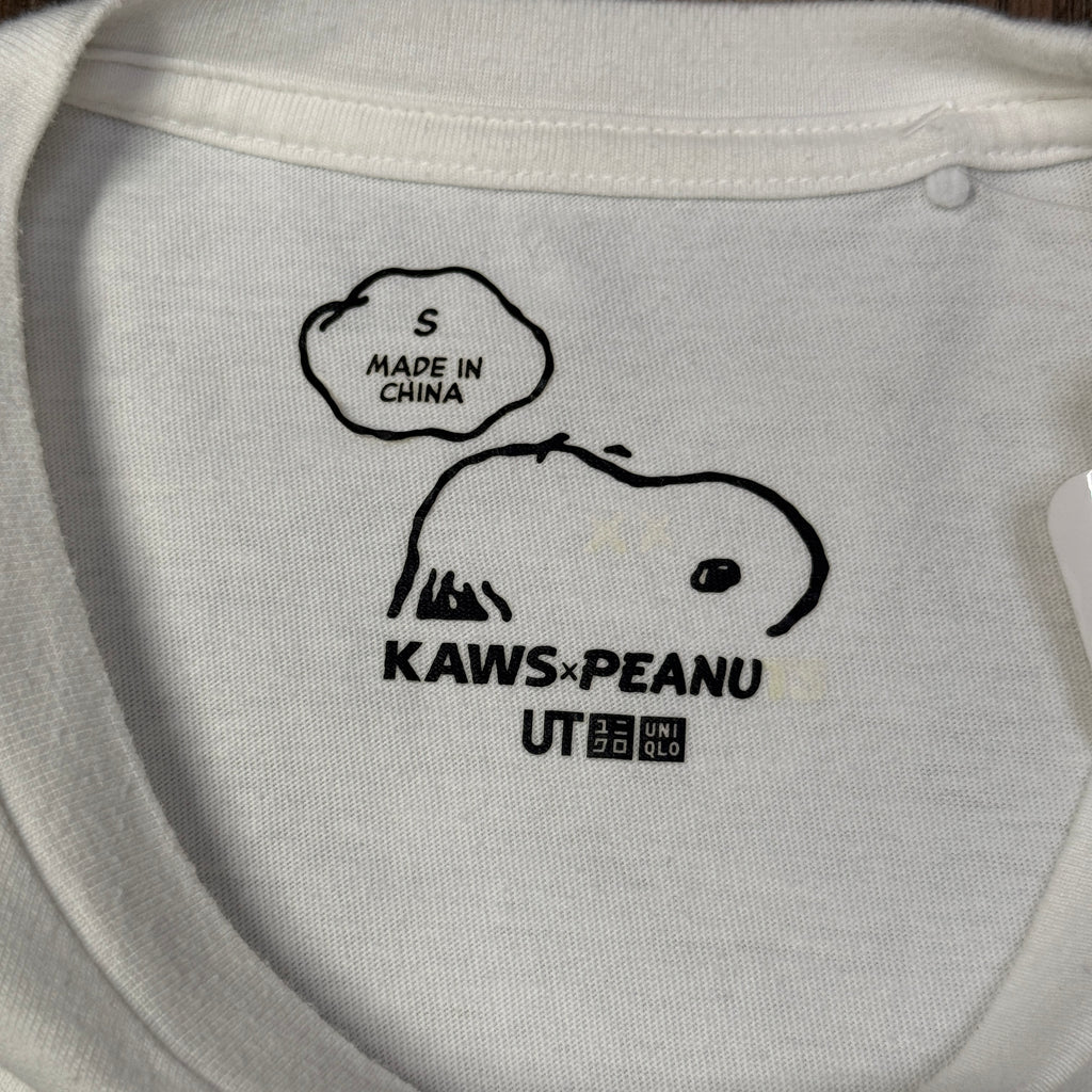 2017 Joe Cool Kaws Peanuts Uniqlo T Shirt S White