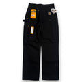NWT Carhartt Iconic B01 Firm Duck Double Front Loose Fit Work Pants 28" Black