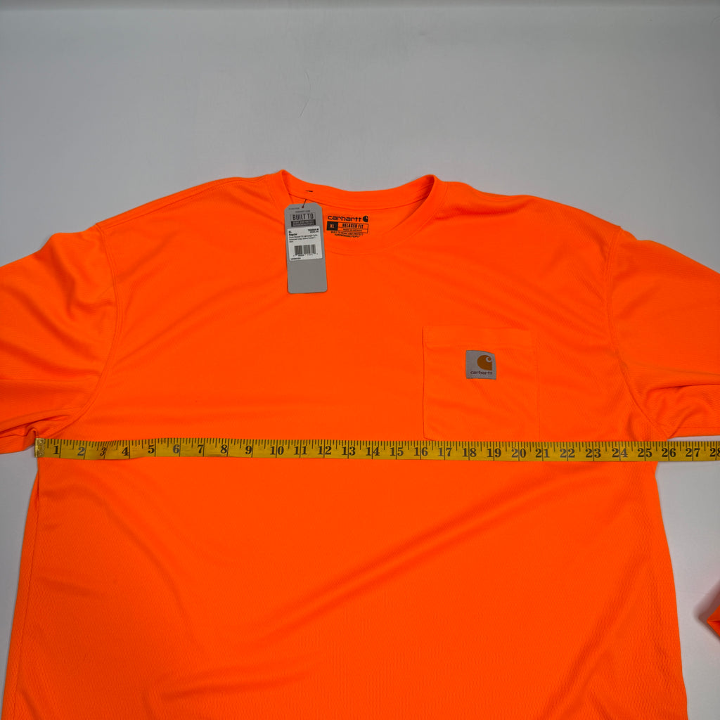 Carhartt Relaxed Fit Color Enhancement Force L/S Shirt XL Orange