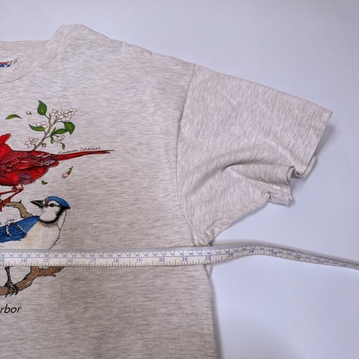VTG Natures Flock Of Birds T Shirt L/XL