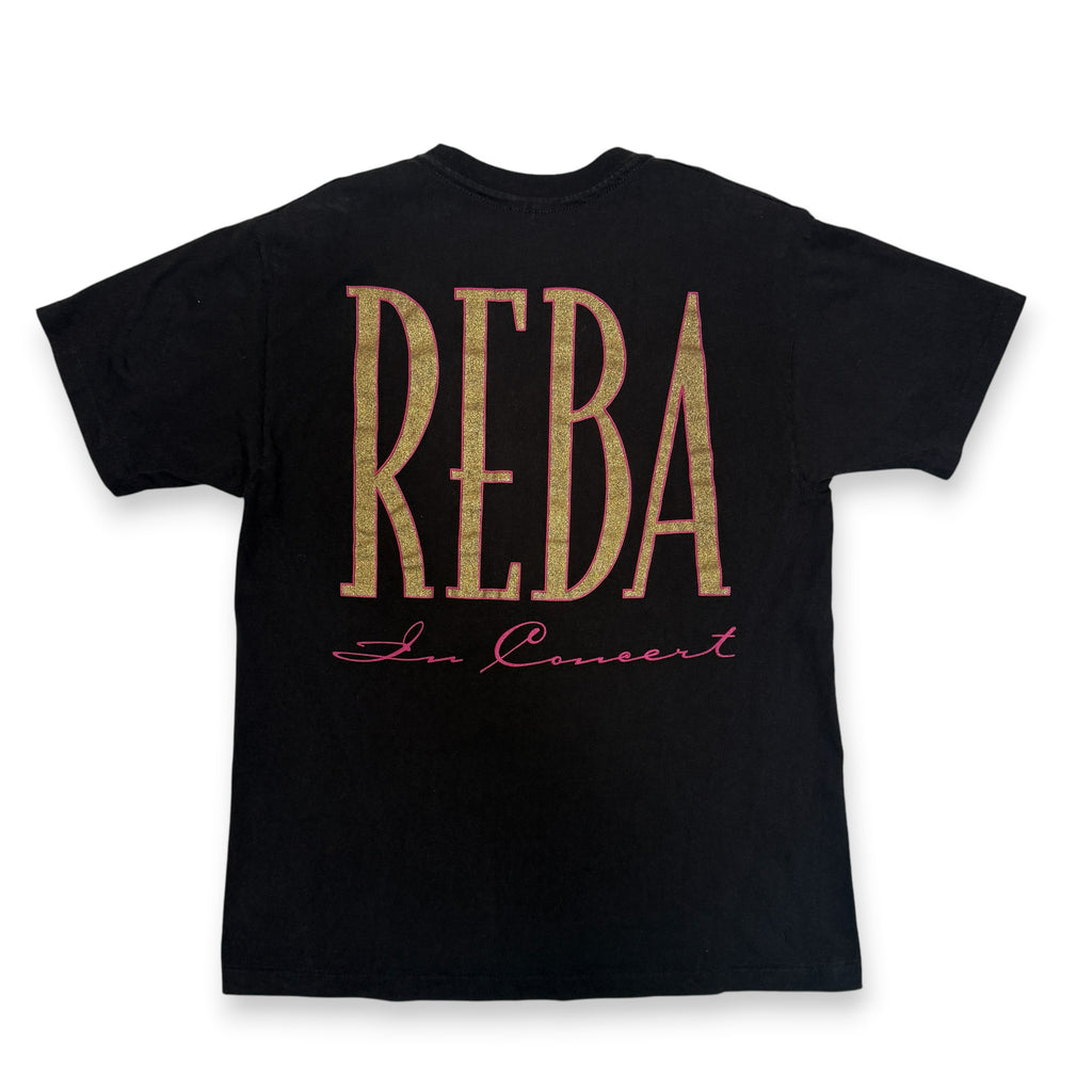 VTG 1994 Reba Read My Mind Tour T Shirt L Black