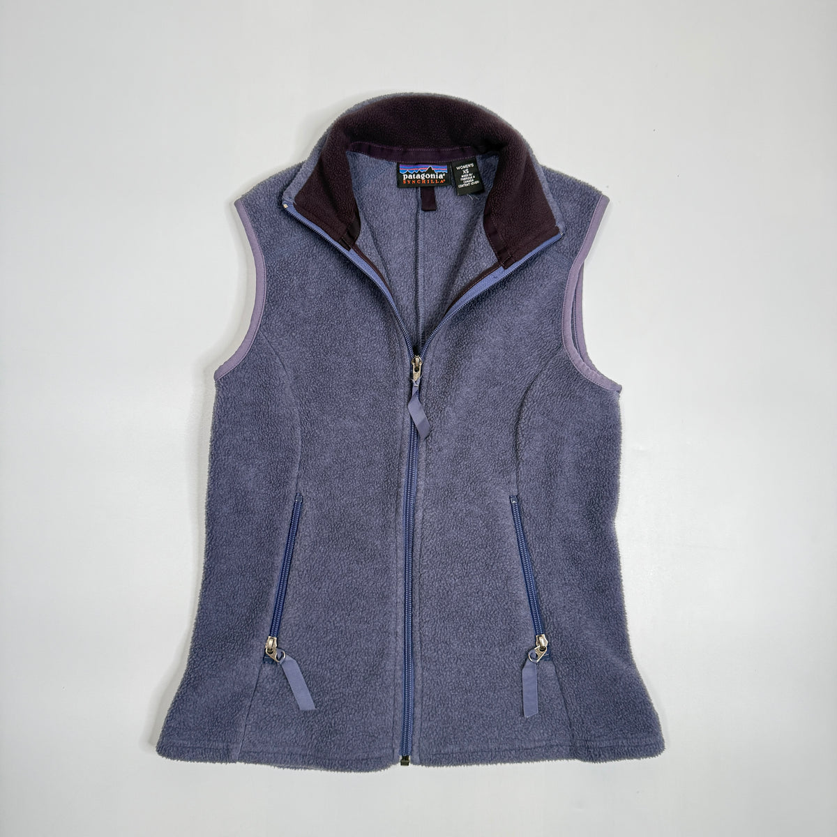 Y2K Patagonia Synchila Fleece Full Zip Vest XS