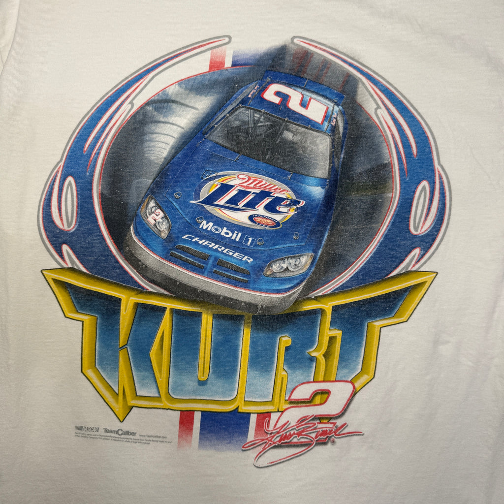Miller Lite Kurt Busch Nascar T Shirt M