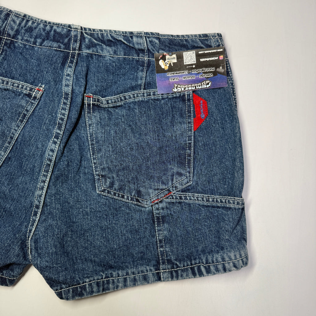 Y2K Baxis Utility Denim Shorts 29" M