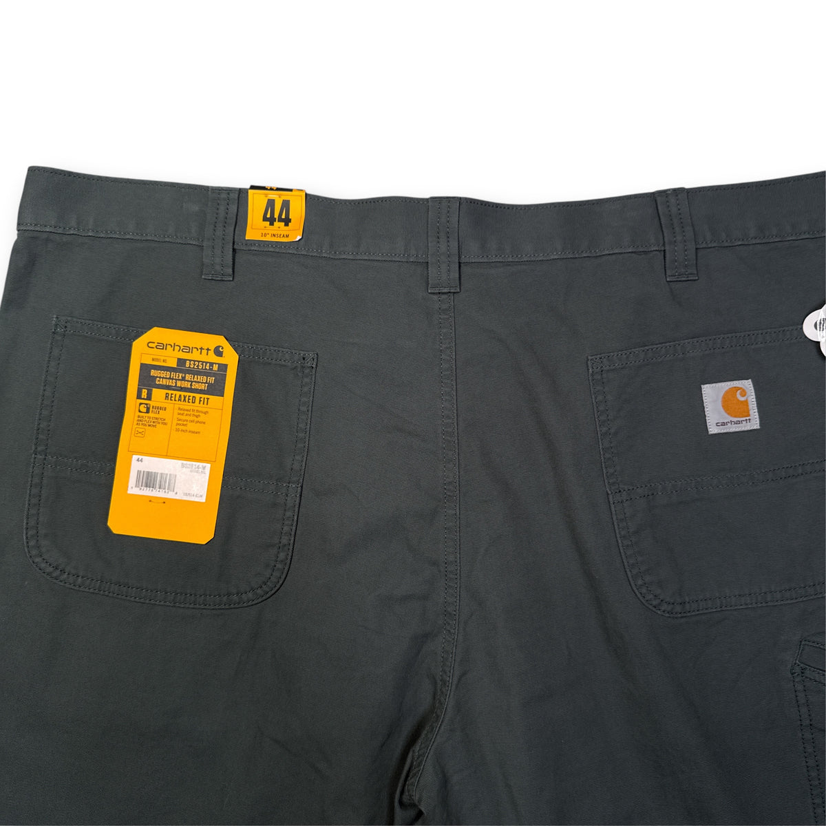 NWT Carhartt Rugged Flex Canvas Elm Work Shorts 44
