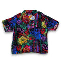 NWT Jams World Floral Multi Pattern Button Up M