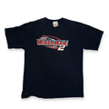 Y2K Rusty Wallace 2 Spell out T Shirt M Navy