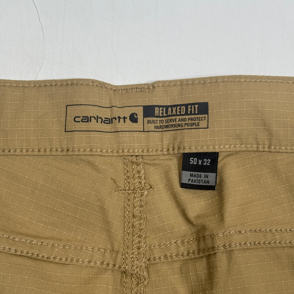 Carhartt Relaxed Straight Force Ripstop Pant 50" Dark Khaki