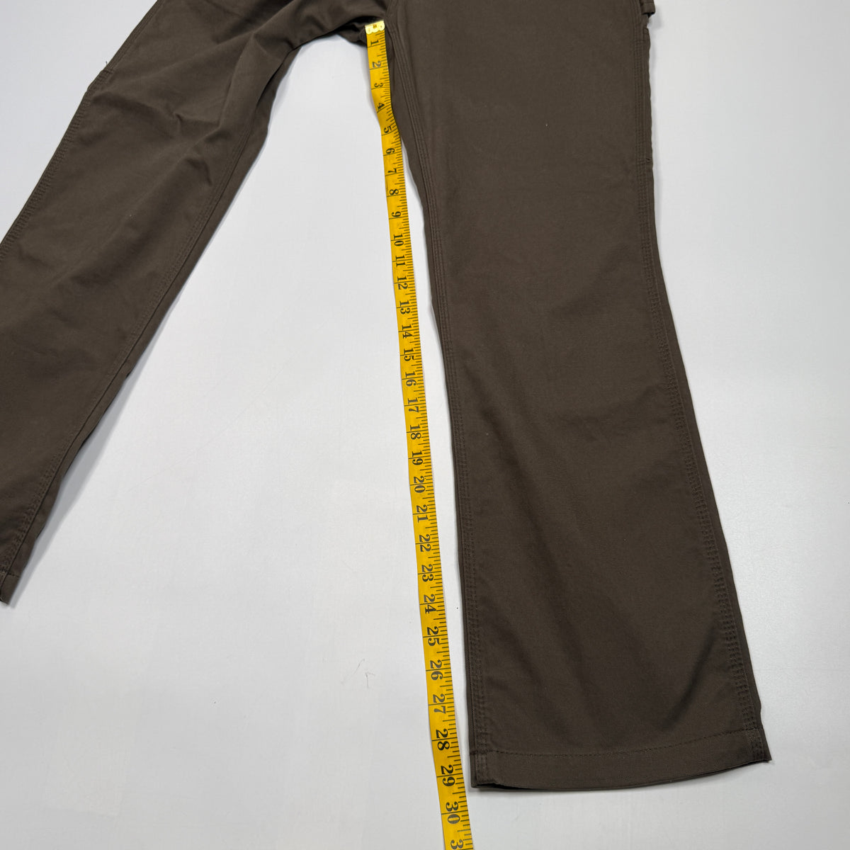 NWT Carhartt Relaxed Fit Utility Straight Twill Pants 30" Dark Coffee