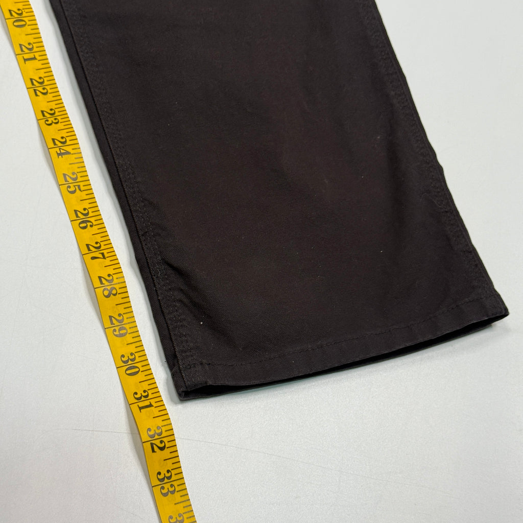 NWT Dickies Double Front Carpenter Straight Fit Pants 34" M/L Black