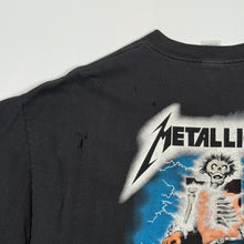 Load image into Gallery viewer, VTG Metallica Ride The Lightning T Shirt 2XL