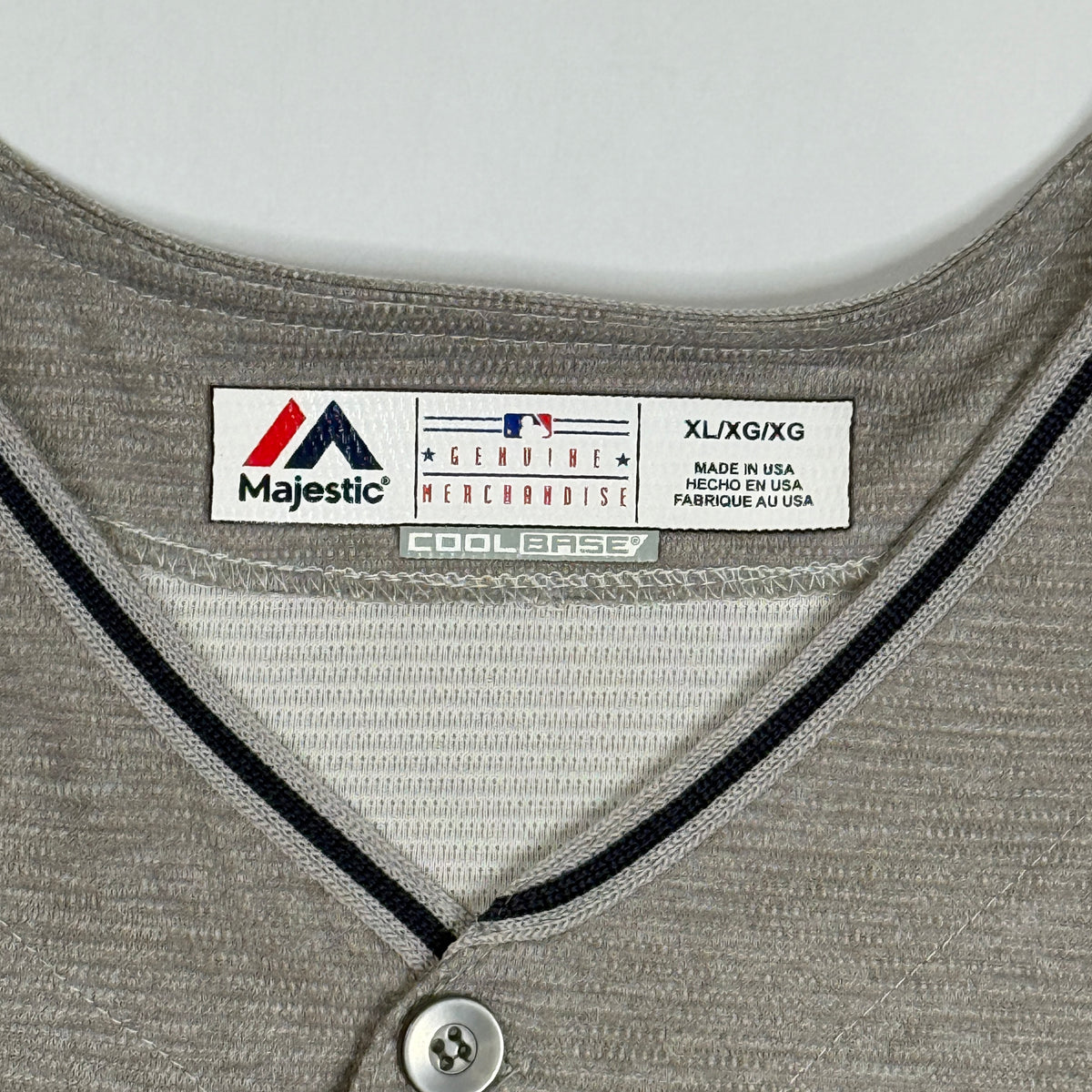 MLB Majestic New York Yankees Baseball Jersey XL