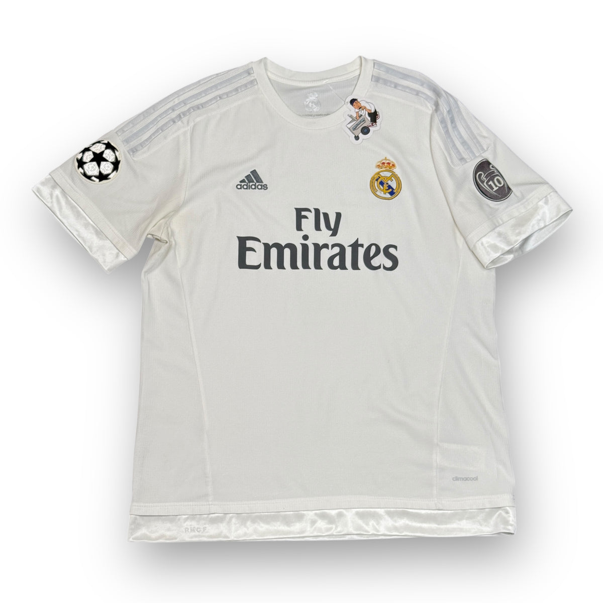2015 Adidas Real Madrid Ronaldo Home Jersey XL