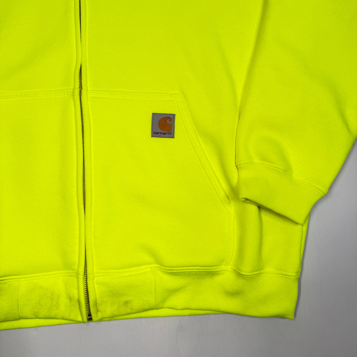 NWOT Carhartt Loose Fit Midweight Hoodie XL Bright Lime