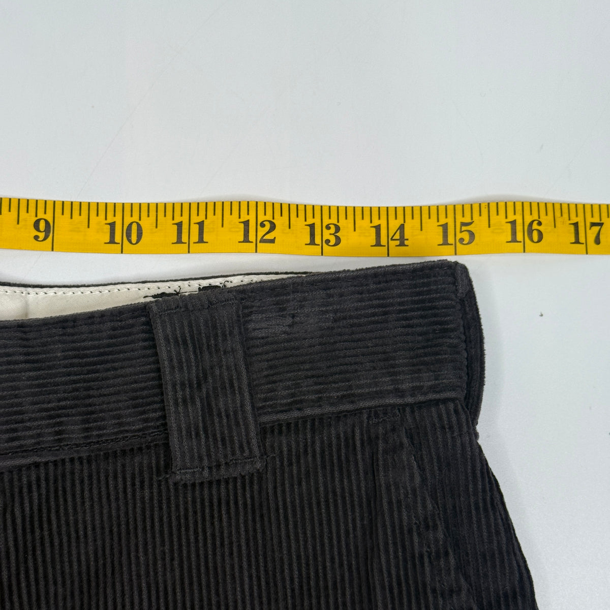 Dickies Corduroy Straight Leg Pants 30" M Black