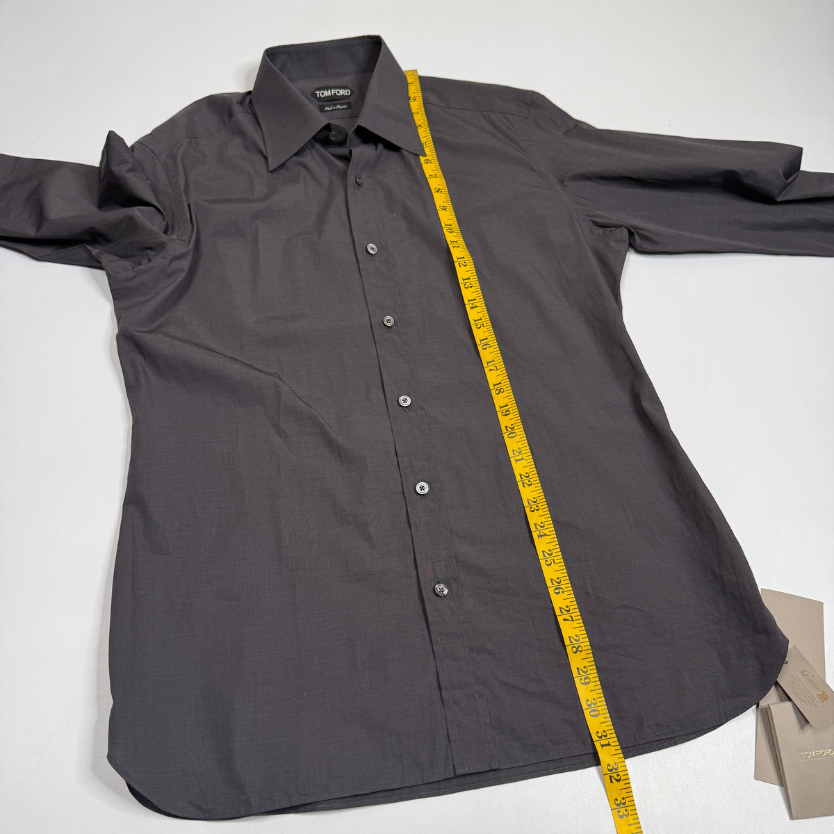 NWT Tom Ford Made To Measure L/S Dress Button Up L
