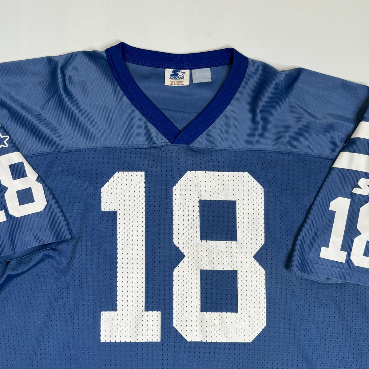 VTG Indianapolis Colts Payton Manning Starter Football Jersey 2XL