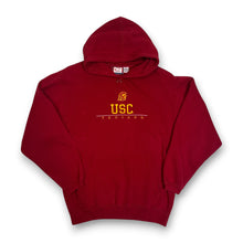 Load image into Gallery viewer, VTG USC Trojans Red Hoodie M