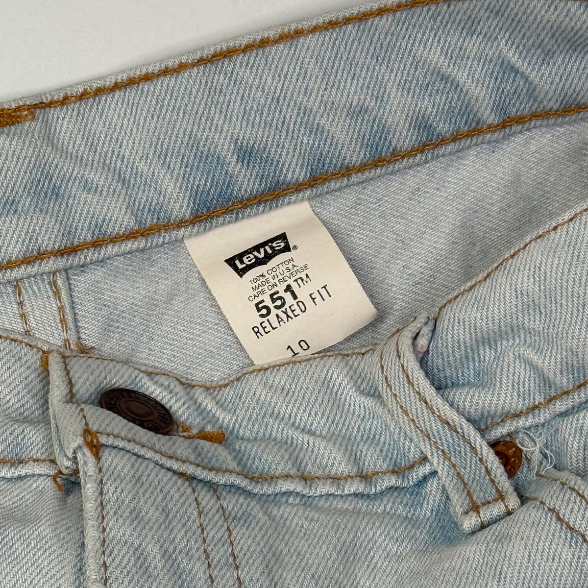 VTG 551 Levis Relaxed Fit Shorts 29"