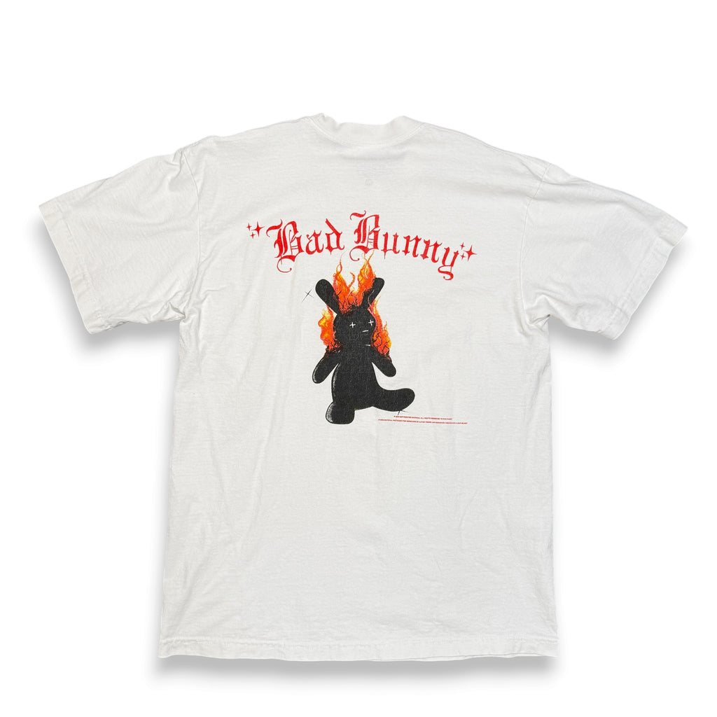 2020 Bad Bunny YHLQMDLG T Shirt M White