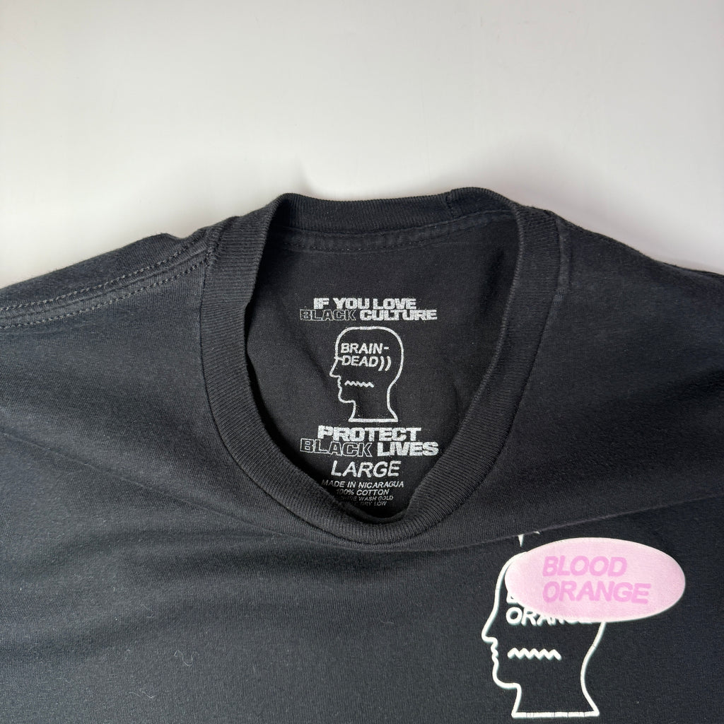 2020 Brain Dead Black Culture T Shirt L Black