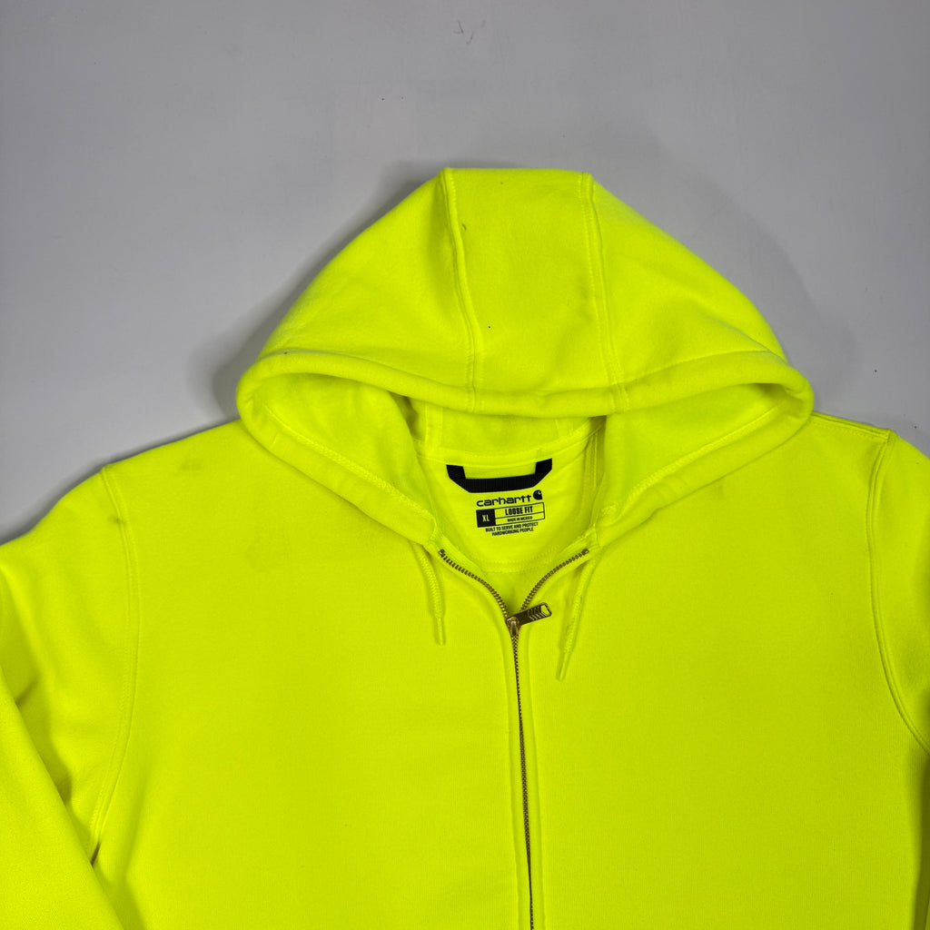 NWOT Carhartt Loose Fit Midweight Hoodie XL Bright Lime