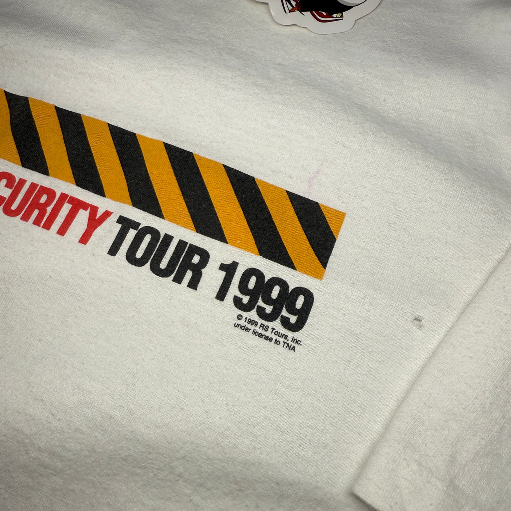 VTG 1999 Rolling Stones No Security T Shirt XL