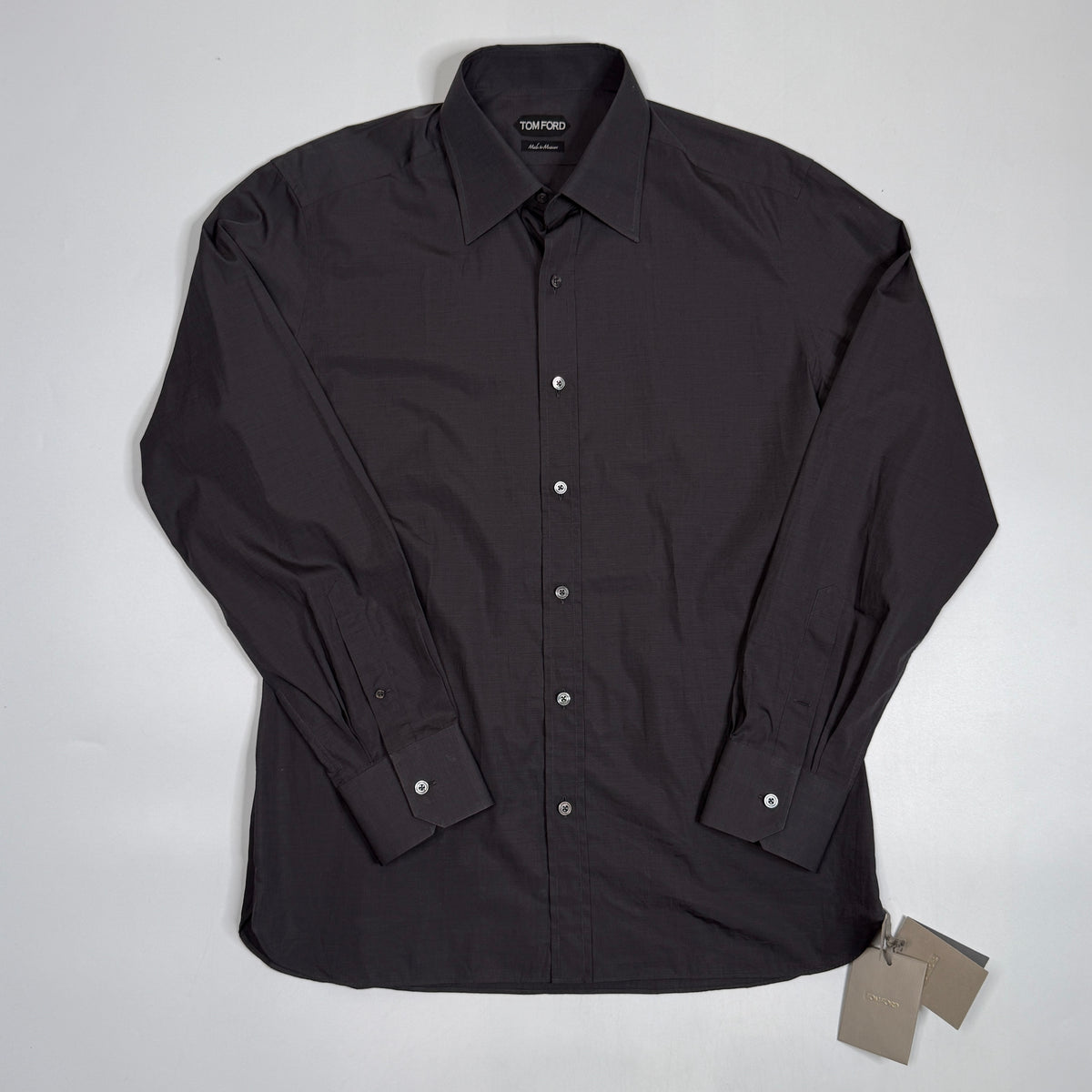 NWT Tom Ford Made To Measure L/S Dress Button Up L