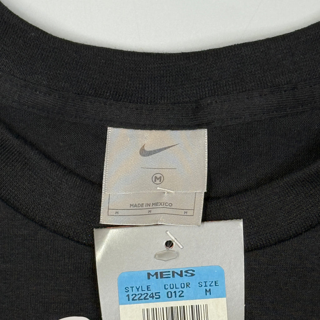 NWT Y2K Nike Mini Swoosh T Shirt L Black