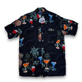 VTG Cherokee Cocktails Rayon Button Up L