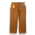 NWT Carhartt Iconic B01 Firm Duck Double Front Loose Fit Work Pants 40" Brown