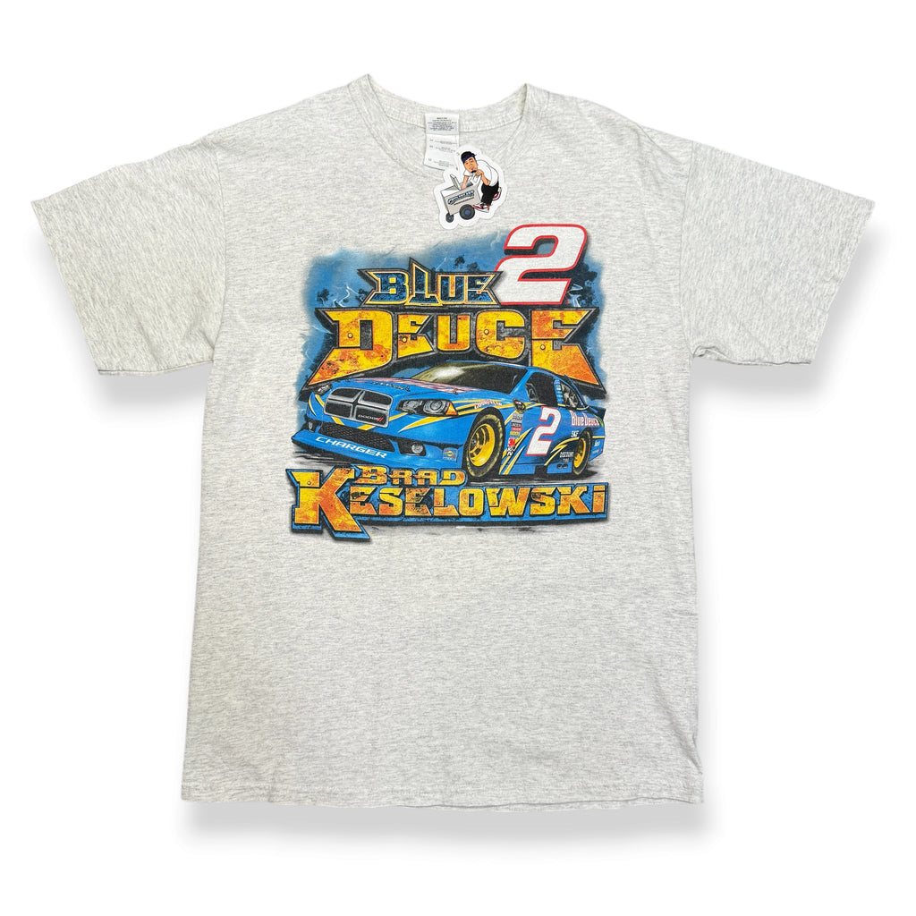 2012 Brad Keselowski Blue Deuce T Shirt M