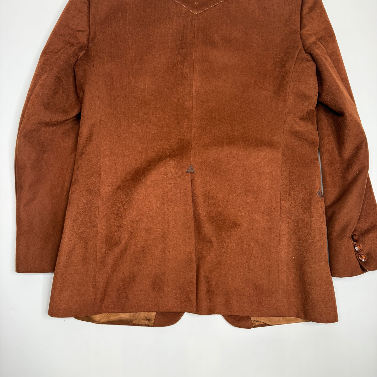 VTG Stetson Western Blazer Embroidered Cowboy L Brown